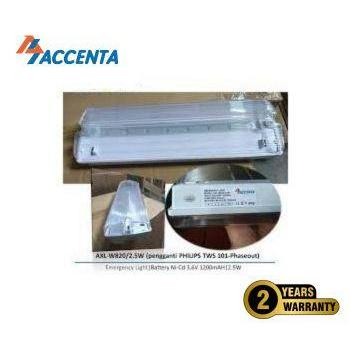 Lampu Emergency Led ACCENTA AXL-W820/2.5W (Pengganti TWS 101 Philips)