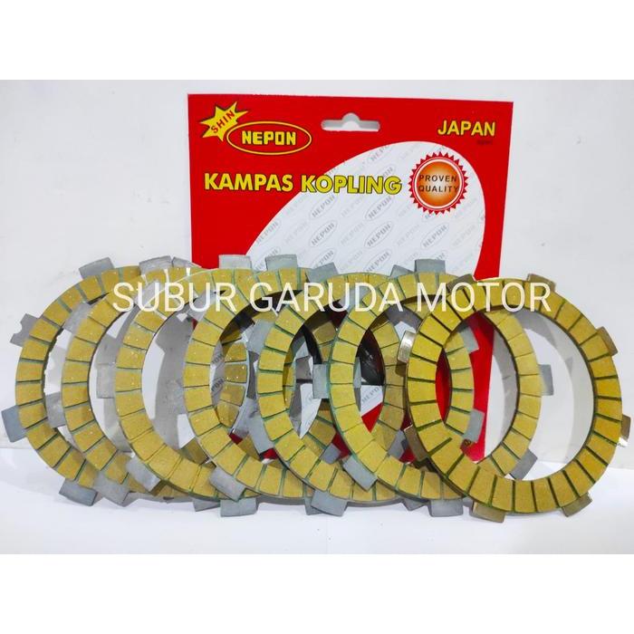 Kampas Plat Kopling Racing Fr 80 Merk Nepon Japan Rubahan F1Zr Jupiter