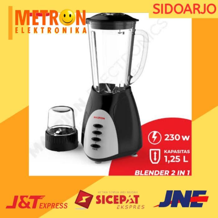 Maspion Mt 1569 Blender Plastik 1,25 Liter 230 Watt / Mt1569