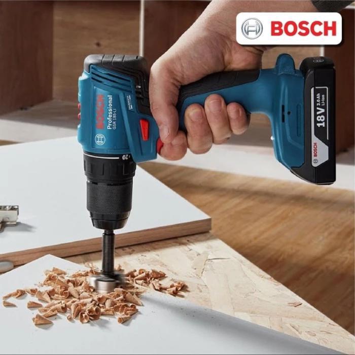 Bosch Gsr 185 Li Bor Baterai Bosch 18V Bor Cordless Drill Driver Bosch