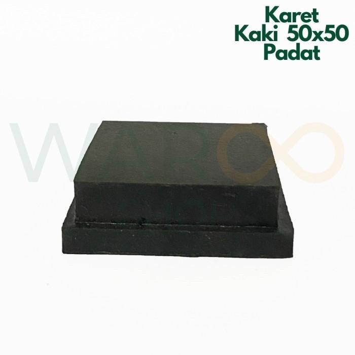 Karet Pelindung Alas Kaki Meja Kursi Tutup Hollow Holo Padat 50x50 mm