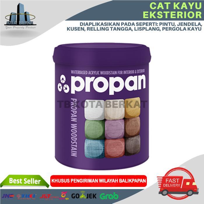 Propan Woodstain Pws-631/ Cat Politur Waterbased 1L Warna Standar