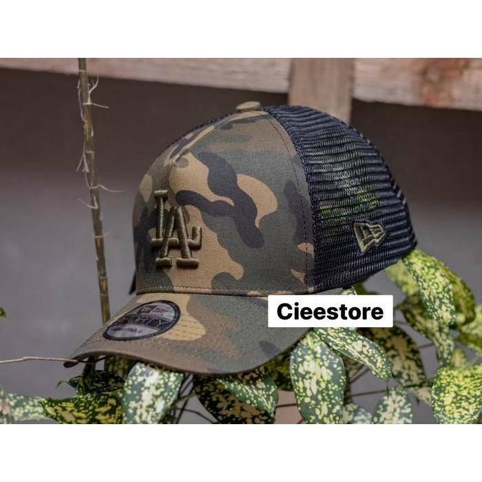 Topi Baseball Mlb La Trucker Original Camo Caps