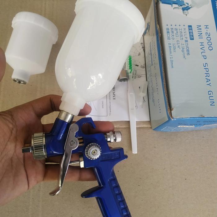 Spraygun Hvlp 1,0 Mm 2 Tabung