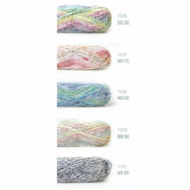 qerd- Benang Rajut Milk Cotton Sembur Premium