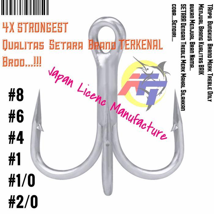 TREBLE HOOK BKK 6066 3X NP