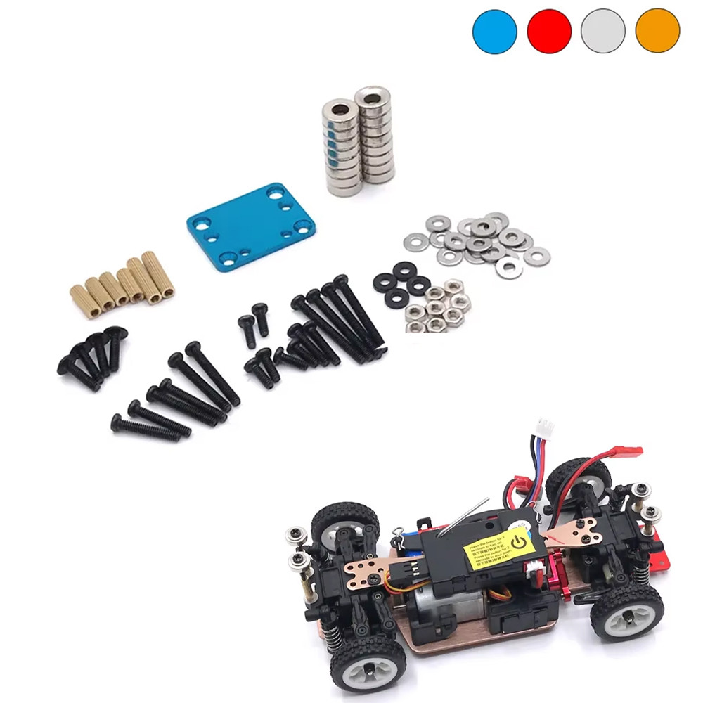 1/28 Rc Car Invisible Magnet Body Post Mount - Fixed For Wltoys 284131/K969/K989/P929 & Kyosho -Q