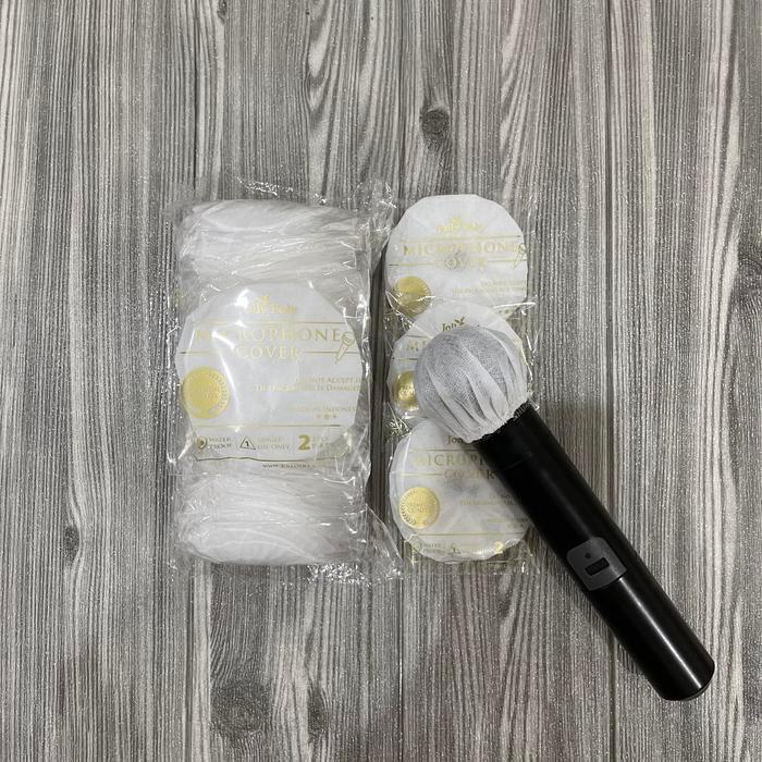 Sarung Mic 500Pcs Cover Mic Jollypoly/ Pelindung Microfon Karaoke Original