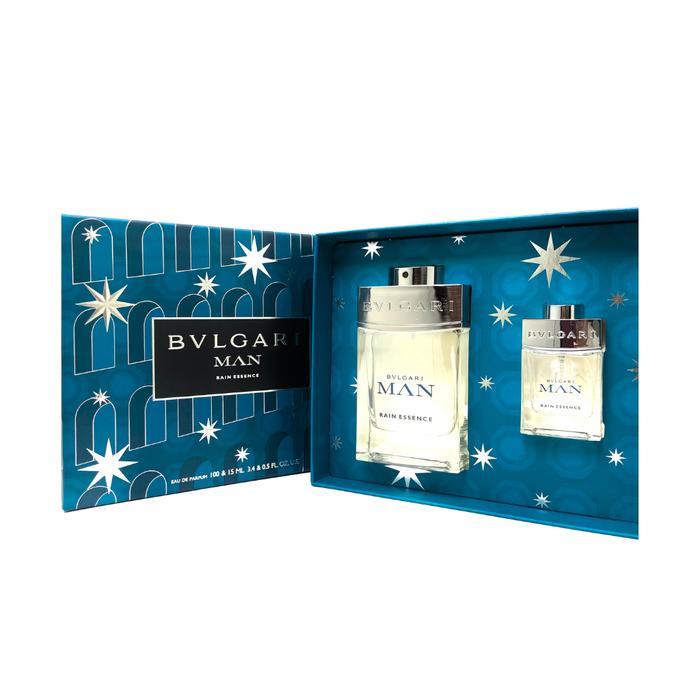 Terlaris Bvlgari Man Rain Essence Travel Set (Parfum Pria) Gratis Ongkir