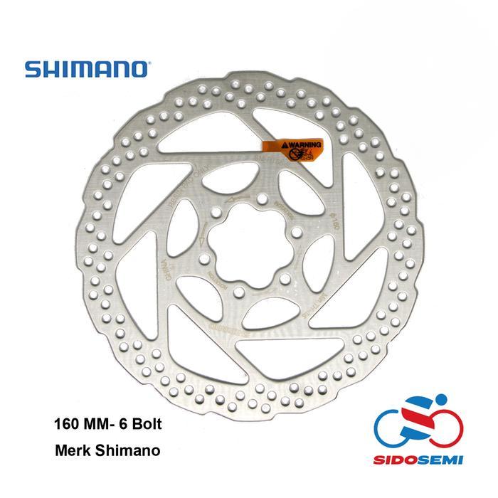 Rotor 160 Mm Disc Brake Shimano Ori Piringan Cakram Sepeda