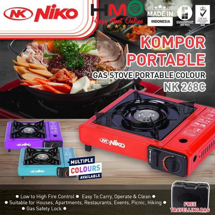 Diskon Kompor Portable Niko 2 In 1 Nk-268 Nk268 Nk 268 Original