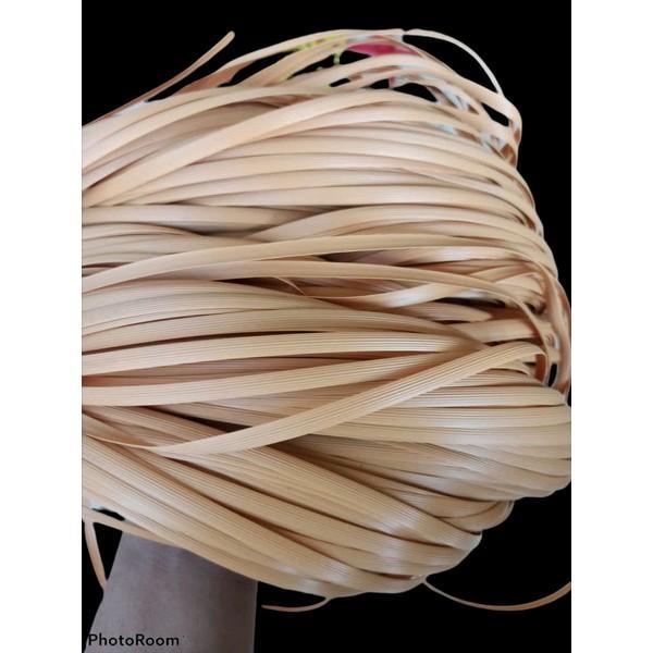 bahan rotan plastik -+200 meter per kilo /bahan rotan lesio sintetis / jual per kilo