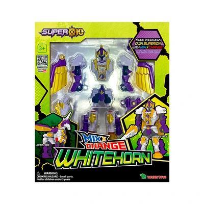 Young Toys Super 10 Mi and Change Rot White Horn