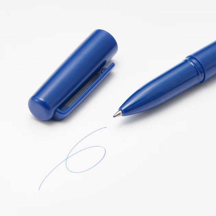 Muji Set 8p Compact gel ink ballpoint / Poet pen CAP type - lpen