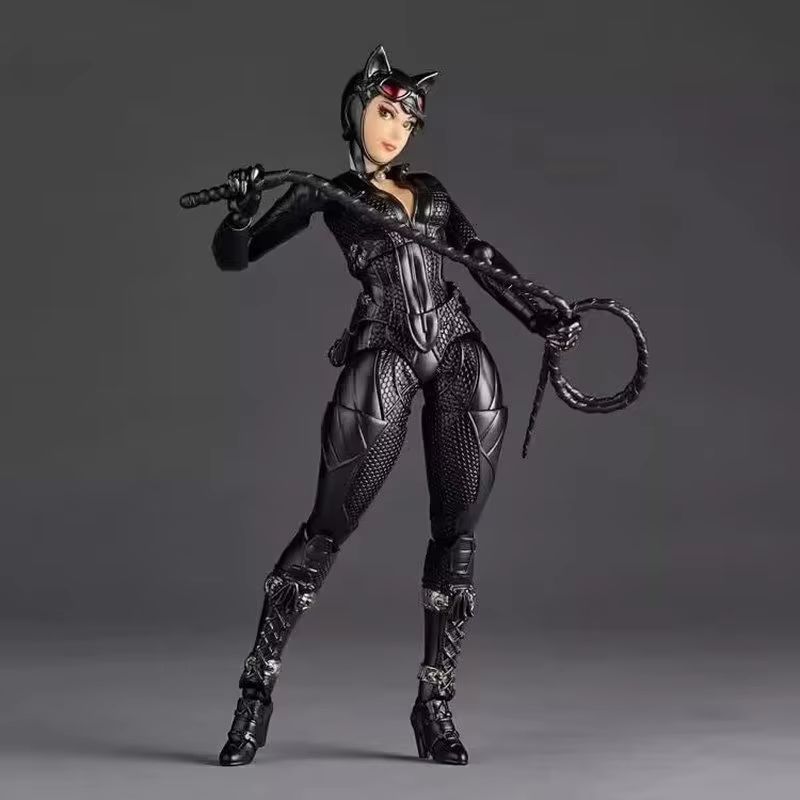 New Kaiyodo Revoltech Catwoman Dc Selina Kyle Batman Revoltech Amazing Yamaguchi Revoltech Series