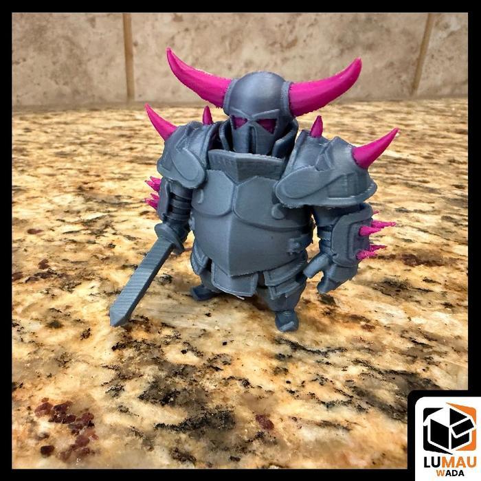 Grafi - Pajangan Figure P.E.K.K.A Clash Of Clans / Clash Royale - Premium Edition