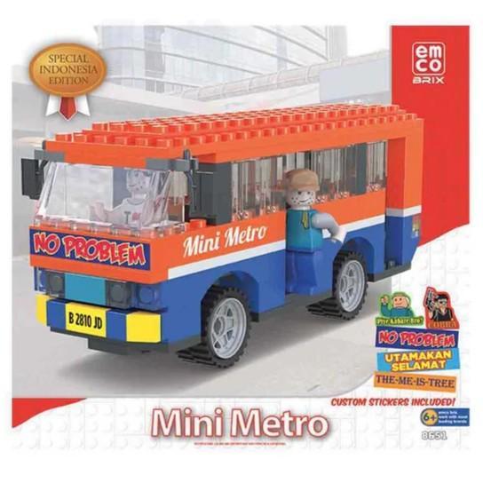 EMCO MINI METRO FIGURE INDO BRIX