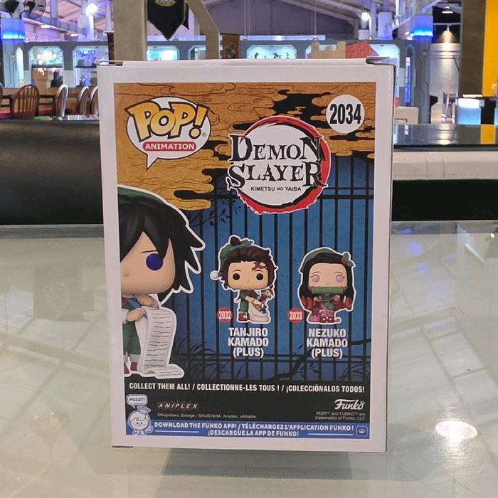 FUNKO POP DEMON SLAYER GIYU TOMIOKA HOLIDAY OUTFIT