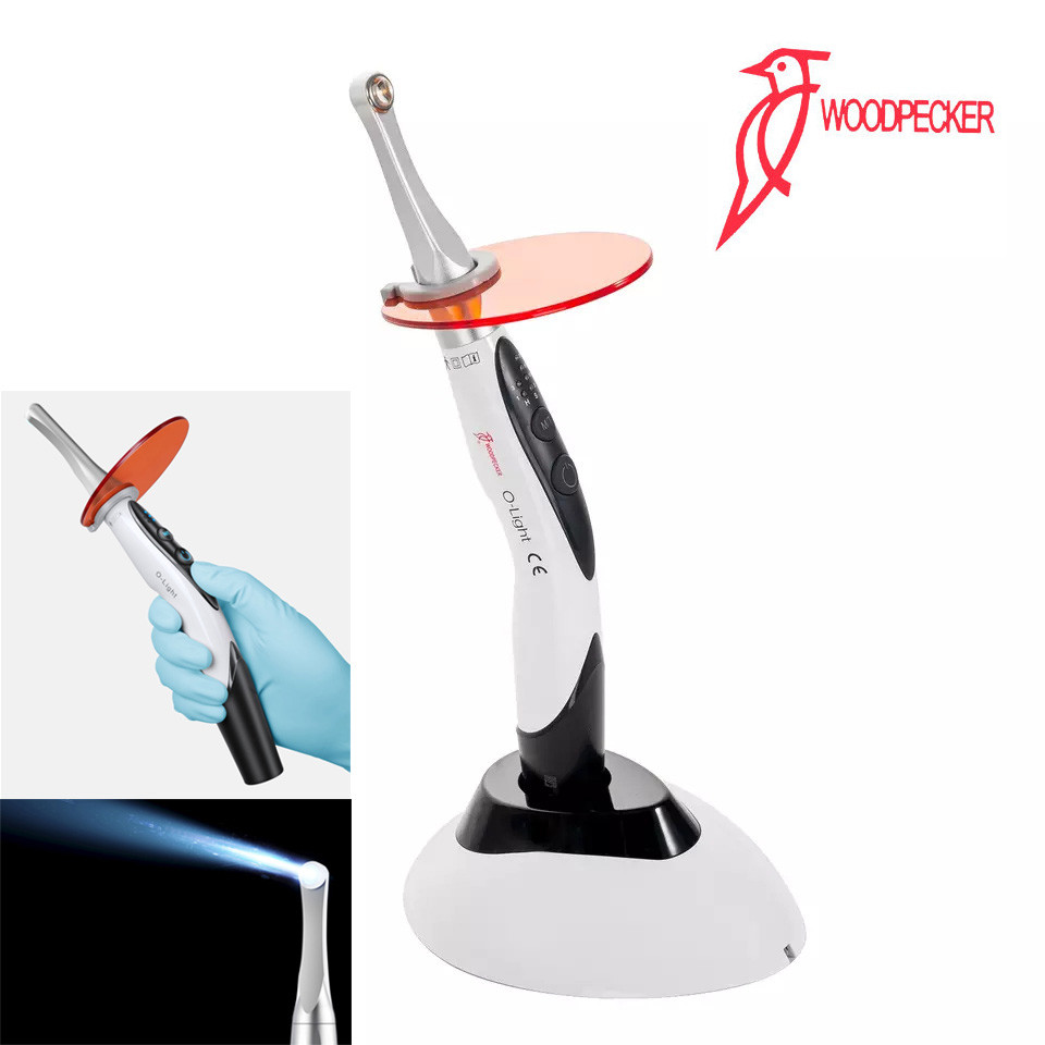 Woodpecker O-Light-Plus Dental Curing Light 1s Fast Hardening Measurable Light Intensity LED