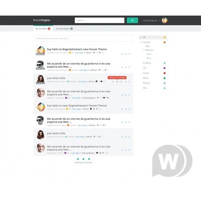 EngineThemes ForumEngine - Tema WordPress