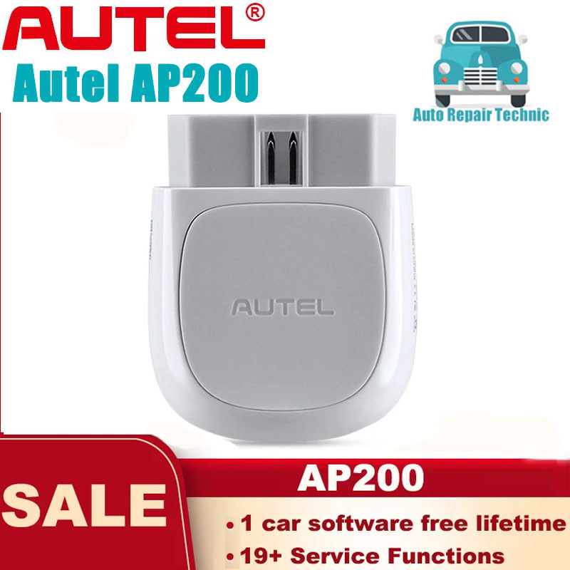 Original Autel AP200 Bluetooth OBD2 Scanner Automotivo OBD 2 TPMS