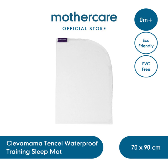 Clevamama Tencel Waterproof Training Sleep Mat - Pelindung Kasur untuk Latihan