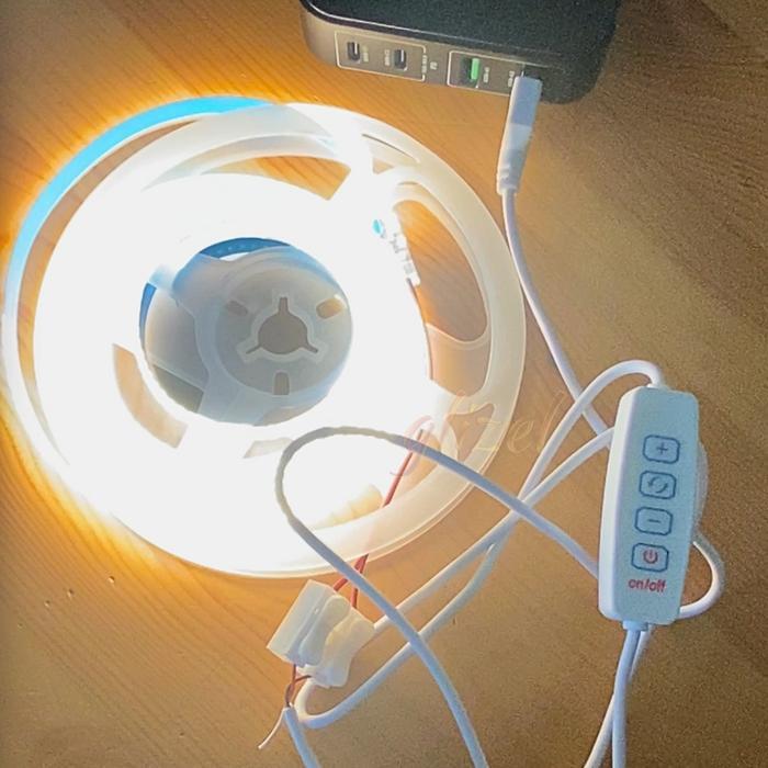 NEW Kabel Usb Buntung Dimmer Led Strip Switch On Off Tombol Saklar 5V