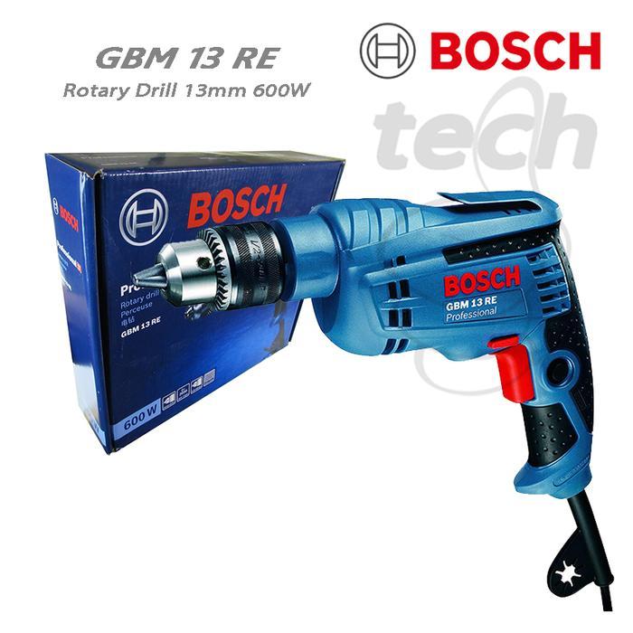 Ada Stok Mesin Bor Tangan Listrik Kayu Besi Bosch GBM 13 RE / GBM13RE