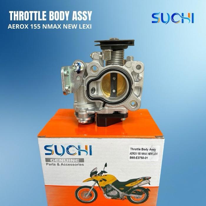 Throttle Body Assy Aerox 155 / Nmax 155 New / Lexi Tb Assy Original Suchi, Plug & Play, Mesin Lebih