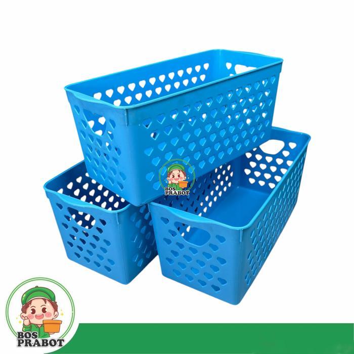 NW KERANJANG PLASTIK SERBAGUNA KERANJANG AKSESORIS DAN BAWANG Penyimpanan Gagang keranjang