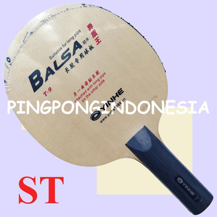 Yinhe T9 ST - Kayu Blade Carbon Pingpong T-9 T9s T-9s T9-s Bet Bat