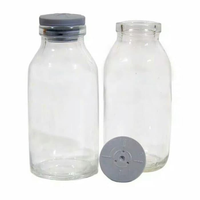 Promo 10Pc Botol Kaca Asi - Botol Kaca 100Ml Rekondisi - Botol Kaca Asi Perah Bpa Free