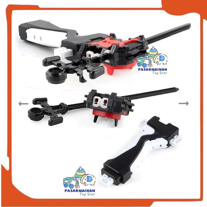 Launcher Handgrip Gangsing Burst Tarikan Peluncur Gasing Satuan