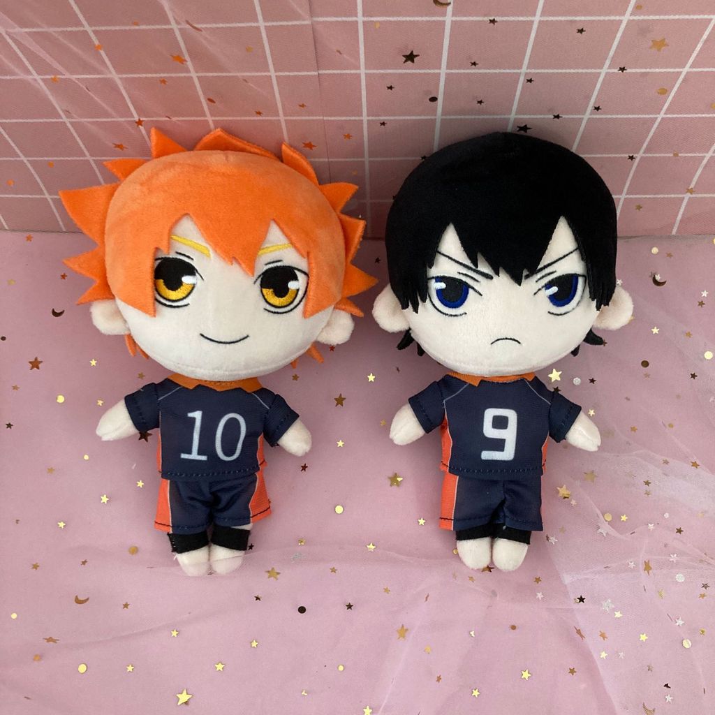 Anime Haikyuu Plush Doll Toy Tobio Kageyama Shoyo Hinata Kuroo Tetsurou Soft Stuffed Pillow