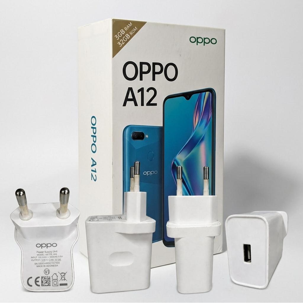 Batok Charger OPPO OP92CAED Original Bekas Fast Charging 18W 9V 2A Cocok OPPO A12 Adaptor Kepala Cha