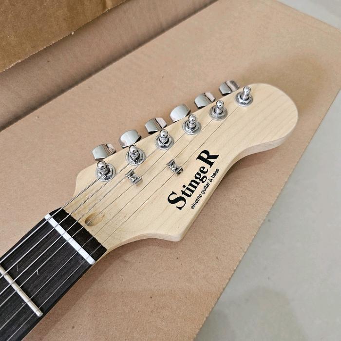 Gitar Elektrik Stinger Stratocaster Sst-10 Original Mantap