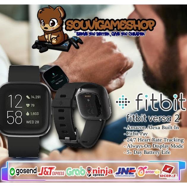 Promo Fitbit Versa 2 / Versa2 Health And Fitness Smartwatch Original