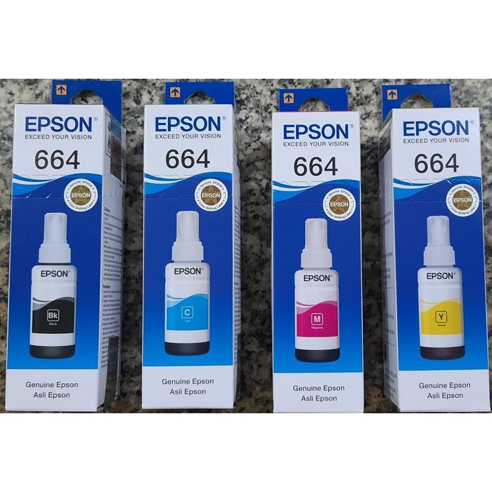 Tinta Epson 664 Original Tinta Printer Epson L100 L200 L310 L360 L120