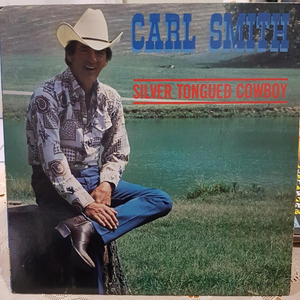 Carl Smith ‎– Silver Tongued Cowboy / Piringan Hitam / Vinyl