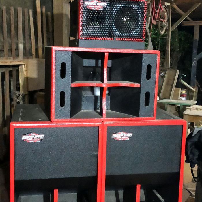 paket Sound sistem supali 10 in komplit siap bunyi lengkap dengan power dan mikser