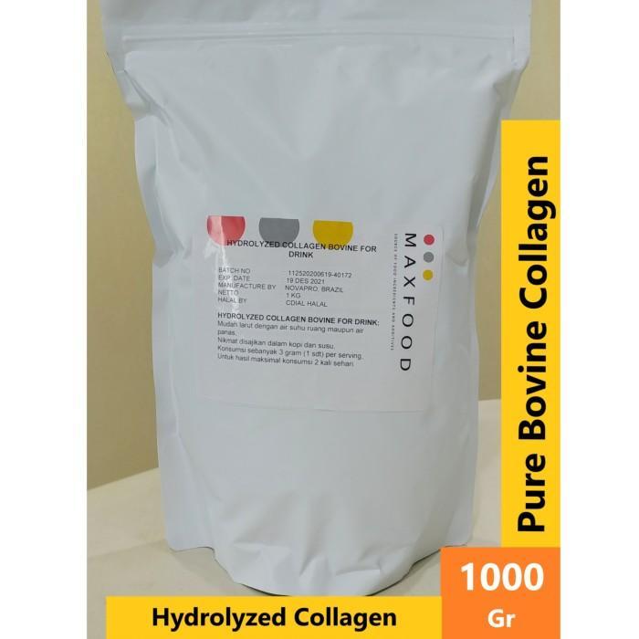 1 KG - Pure Bovine Collagen Peptides/ Kolagen Bovine Murni