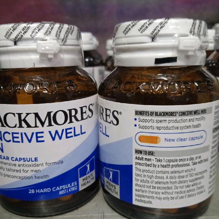 Blackmores conceive well men vitamin kesuburan pria