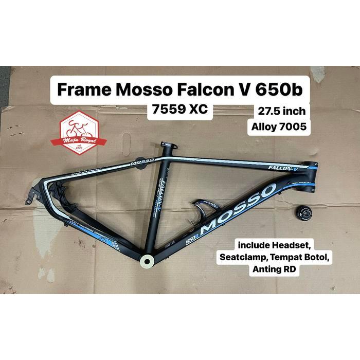 Frame Mtb Mosso 7559 XC Falcon V Alloy 27.5 inch Taiwan