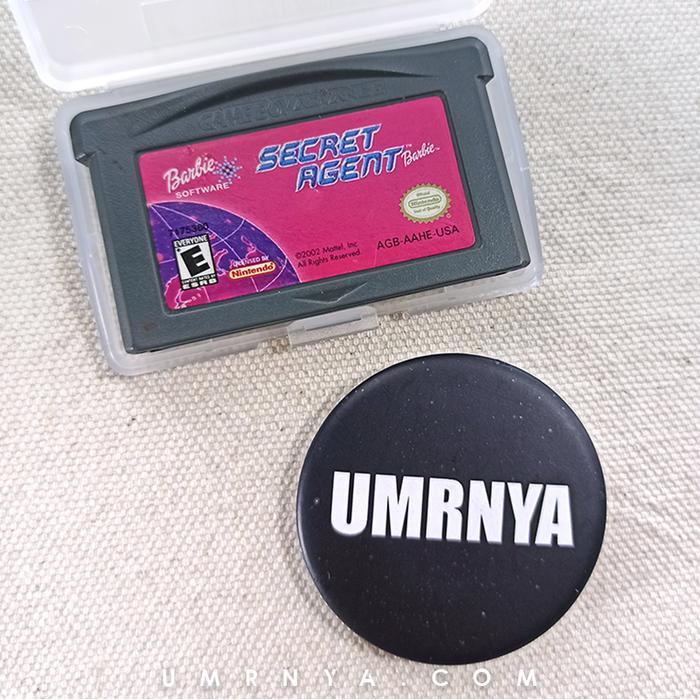 Kaset Original Nintendo Barbie Secret Agent Barbie GameBoy Advance GBA