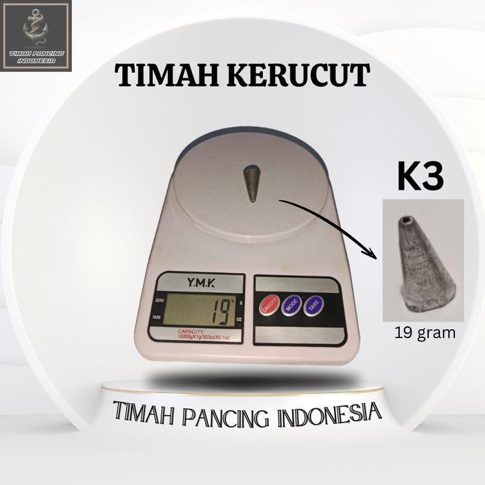 TIMAH PANCING KERUCUT / TIMAH MANCING / TIMAH PEMBERAT / TOKO TIMAH PANCING / TIMAH DASARAN / TIMAH