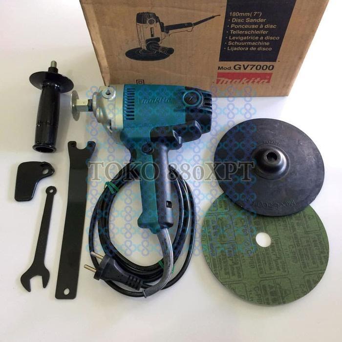 Makita GV7000 Mesin Amplas Bulat Vertical 7" 180mm Round Disc Sander Made in Japan GV 7000