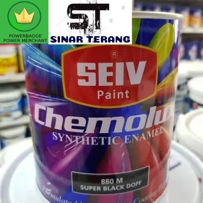 SEIV / CAT BESI/ CAT KAYU CHEMOLUX / PUTIH /HITAM / DOFF