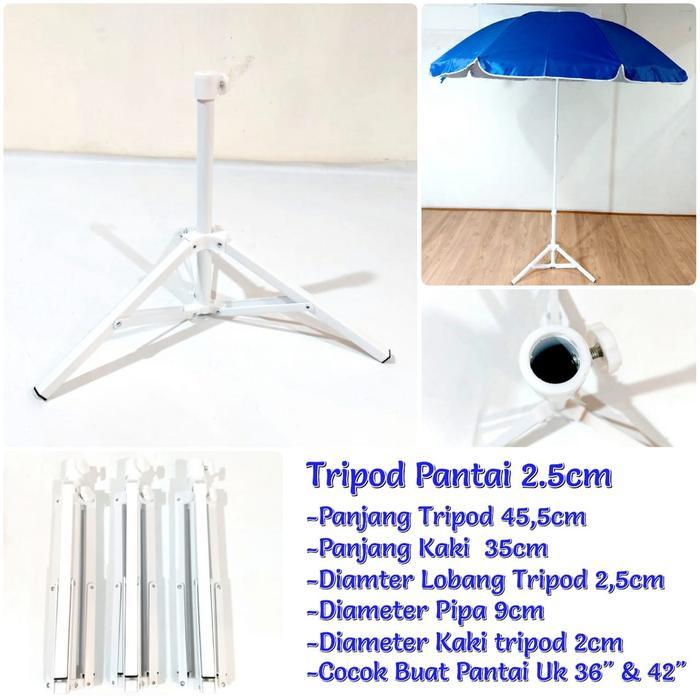 TRIPOD PAYUNG BESAR/PAYUNG TENDA DAGANG/PANTAI