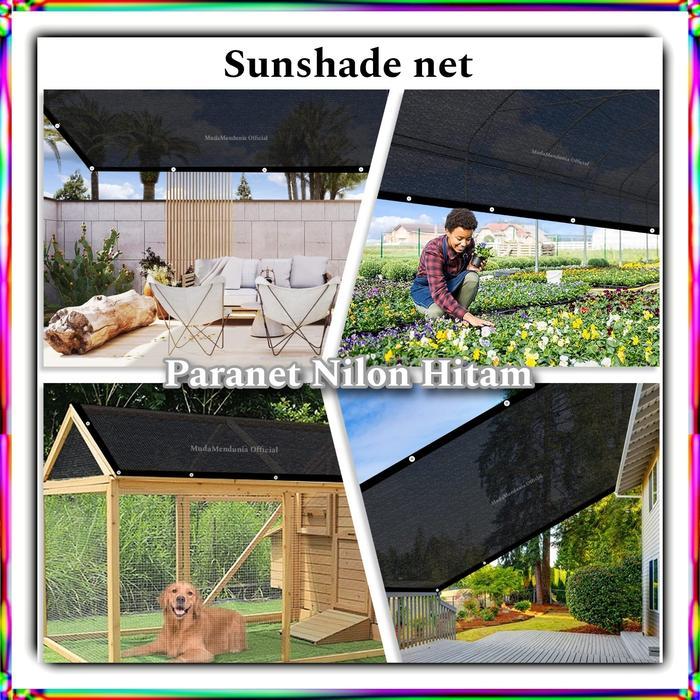 Jaring atap/teduh Paranet shade net 75% list terpal mata ayam