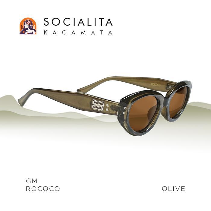 Diskon Gm-Rococo Kacamata (Buy 1 Get 5)Eksklusif & Premium Gift Box Kacamata Hitam Wanita/